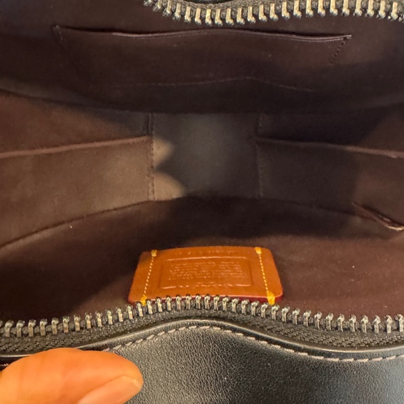 Coach Black Heart Crossbody Bag - Picture 10 of 13